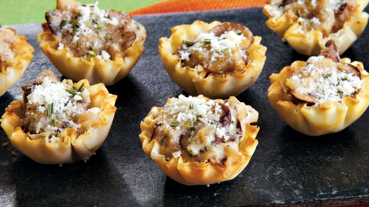 Wild Mushroom Tartlets