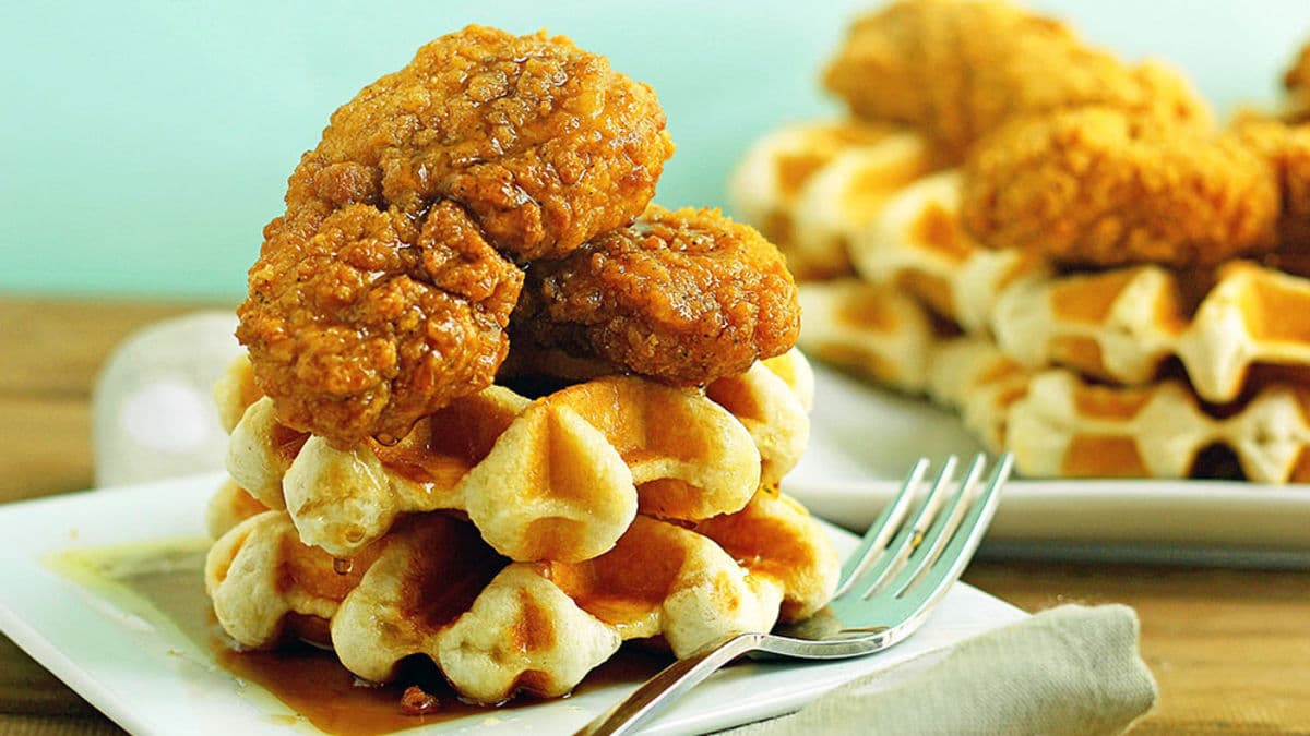 Easiest-Ever Chicken and Waffles