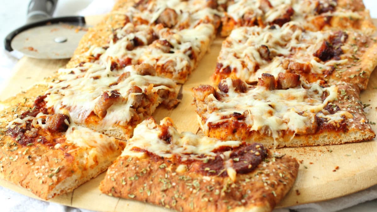 Pretzel-Crusted Pizza